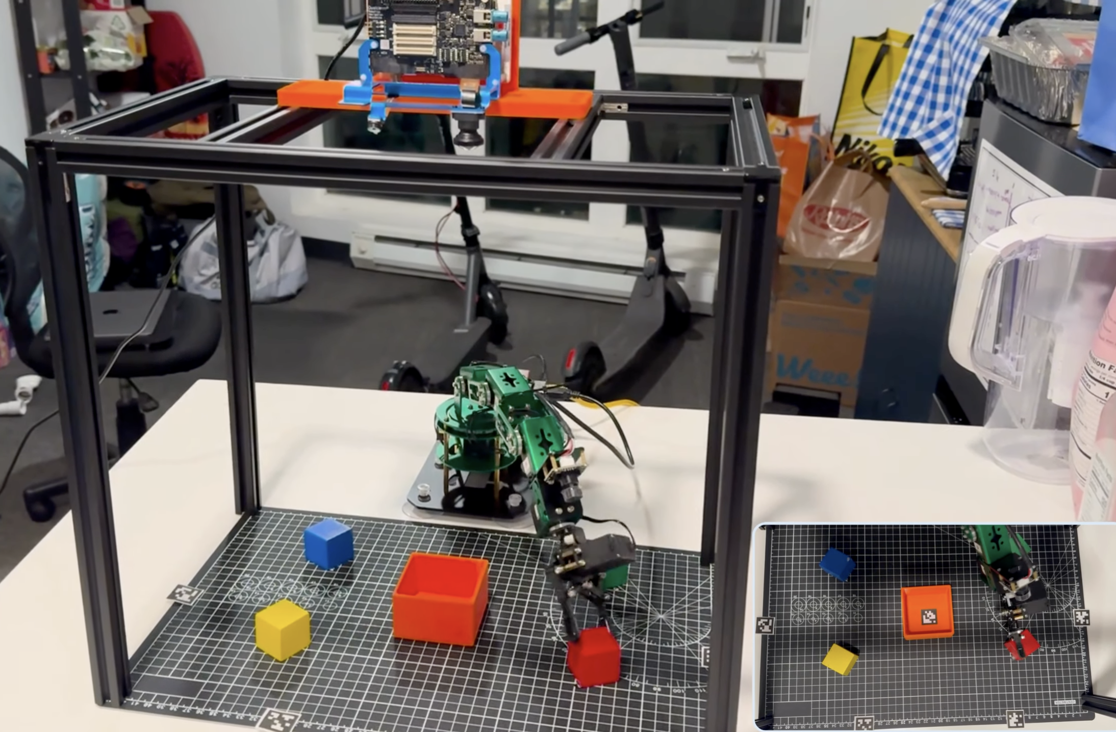 Teaser image for RB3 Color Cube Perception and Grasping